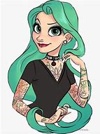 Image result for Punk Disney Princess Black and White