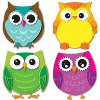 Image result for Colorful Owl Print