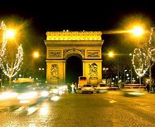 Image result for Arc De Triomphe Sky View