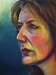 Image result for Oil Pastel Portrait Easy