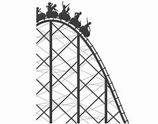 Image result for Roller Coaster Going Down