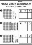 Image result for Place Value Chart for 2nd Grade