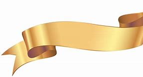 Image result for Transparent Gold Ribbon Banner Clip Art