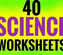 Image result for Branch of Science Worksheets