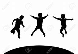 Image result for Kids Jumping Drawing