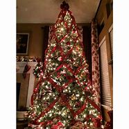 Image result for Criss Cross Ribbon On Christmas Tree