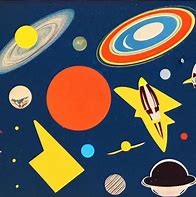 Image result for Atmospheric Fragment Collage of a Space