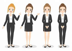 Image result for Formal Attire Cartoon