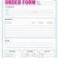 Image result for Simple Pre Order Form