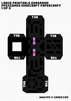 Image result for Minecraft Enderman Icon