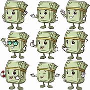 Image result for Animated Money Characters