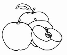 Image result for Apple Coloring Page