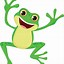 Image result for Illustration of a Cartoon Frog Jumping