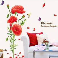 Image result for Poppy Wall Decals