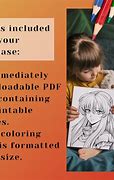 Image result for Anime Girl Coloring Pages Easy