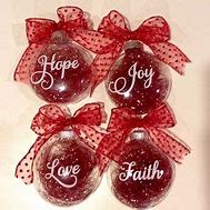 Image result for DIY Clear Christmas Ornaments