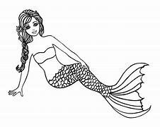 Image result for Little Mermaid Adult Coloring Pages