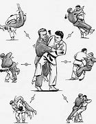 Image result for Drawings of Judo Throws