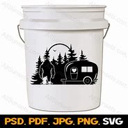 Image result for Camper with Trees SVG