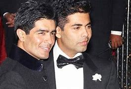 Image result for Manish Malhotra and Karan Johar