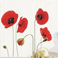 Image result for Poppy Wall Decals