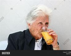 Image result for Old Lady Drinking Beer