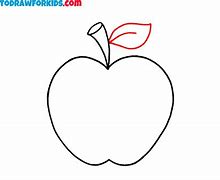 Image result for Draw Apple for Kids