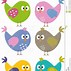 Image result for Colourful Birds Clip Art