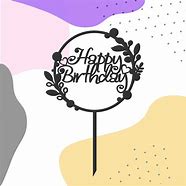 Image result for Cake Topper SVG Free