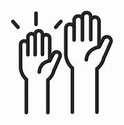 Image result for Kid Raising Hand Icon