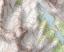 Image result for Topographic Map with Elevation