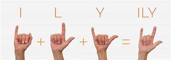 Image result for I Love You Us Sign Language