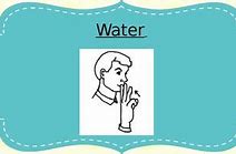 Image result for Sign Language Words Clip Art