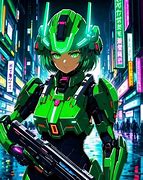 Image result for Anime Sci-Fi Android