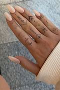 Image result for Easy Finger Tattoos