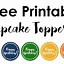 Image result for Birthday Cupcake Toppers