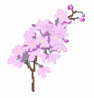 Image result for Cherry Blossom Pixel Art HD at Night