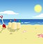 Image result for Cartoon Beach Background