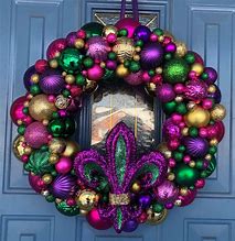 Image result for Mardi Gras Fleur De Lis Decorations