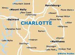 Image result for Charlotte NC District Map