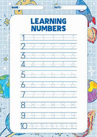 Image result for Free Printable Number Worksheets