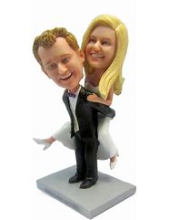 Image result for Bride and Groom Cake Topper Wedding Anniversary