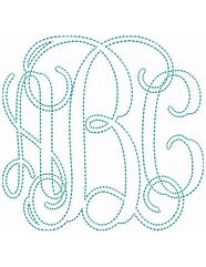 Image result for Monogram Outline