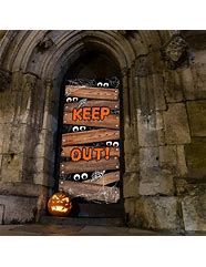 Image result for Halloween Doorway Decorations