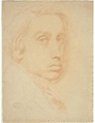 Image result for Edgar Degas Self Portrait