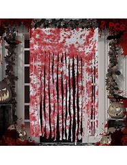 Image result for Halloween Doorway Decorations