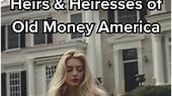 Heirs and Heiresses of Old Money America