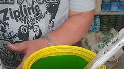 QUICK DRY ENAMEL PALMERA GREEN COLOR #palmeragreen #crystalblue #white #color #paintmixing #fbpagesreels | Victor b Laureta