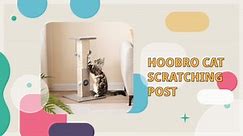 HOOBRO 28.3" Tall Cat Scratching Post, Cat Scratch Posts for Indoor Cats, Sisal Cat Scratcher Tower with Dangling Ball for Large Cats, Tall Furniture Scratching Cat Activity Scratcher, Greige BG01CP03