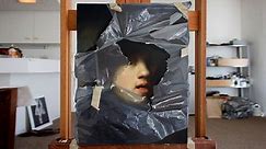 "Self Portrait, Rembrandt van Rijn (wrapped)"